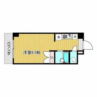 エルテルン壱番館【8階】の間取り