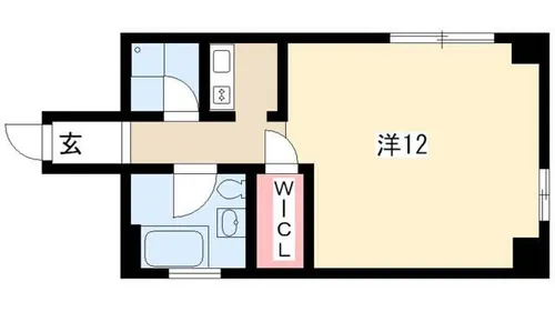 シュタットメゾンⅡ【201号室】の間取り