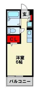 ルーチェ【203号室】の間取り