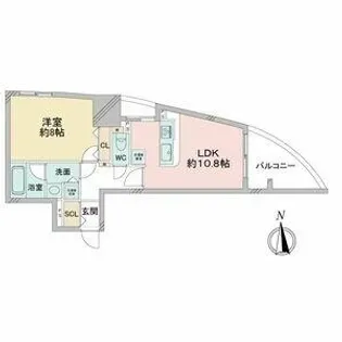 さくらHills富士見【6階】の間取り