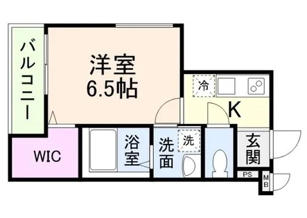 フジパレス甲子園口ノース【1階】の間取り