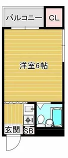 セントラル東光【1階】の間取り