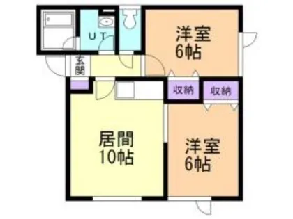 サミットハイツ【1階】の間取り