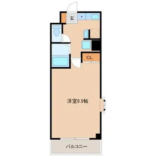 べステック・南塚口【3階】の間取り