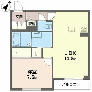 エクセルVI【0202号室】の間取り