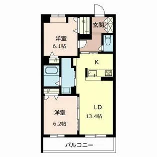 Precioso【0203号室】の間取り