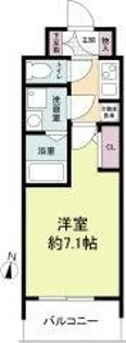 オーキッドレジデンス新大阪【7階】の間取り