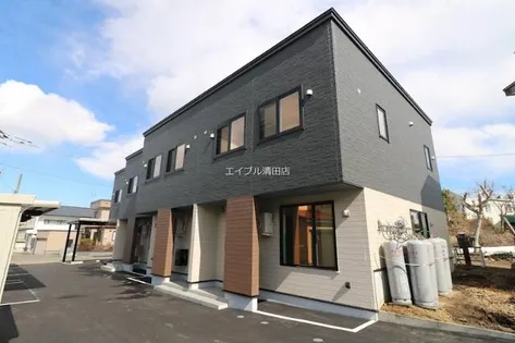 北海道札幌市清田区北野三条2丁目【テラスハウス】の外観