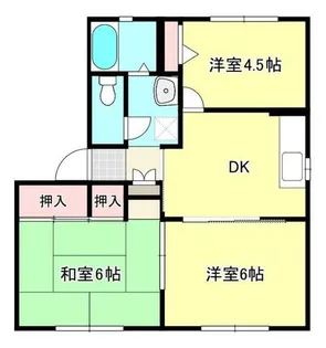 ルピナスA【1階】の間取り