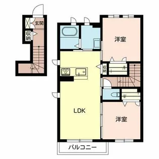 アルベロ【0203号室】の間取り