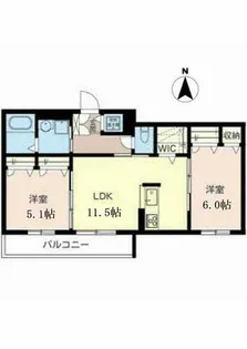 カドデュ ソレイユ【2階】の間取り