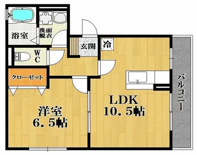 エスポワール【3階】の間取り
