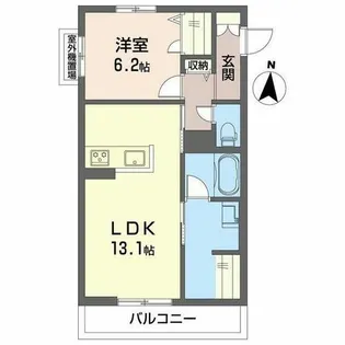 リラフォート【0301号室】の間取り