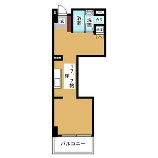 FLATS GAZERY【3階】の間取り