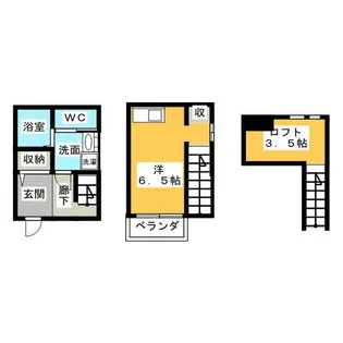 maison de reve【101号室】の間取り