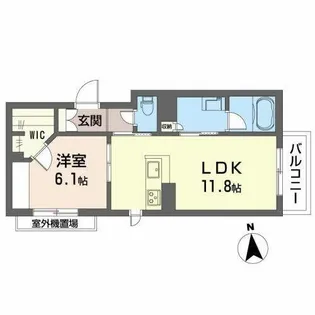 Luciole【0302号室】の間取り