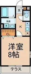 レネット桜台【1階】の間取り