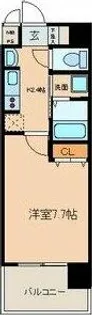 ブルームライフ黒川【7階】の間取り