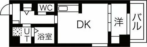 アレフガルド【6階】の間取り