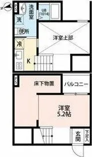 クラリエール五女子(クラリエールゴニョシ)【1階】の間取り