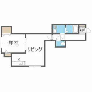 サンテラス稲積公園Ⅴ【205号室】の間取り