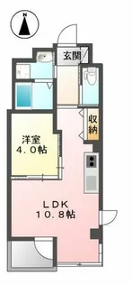 ソレイユ・ルヴァン赤坂【3階】の間取り