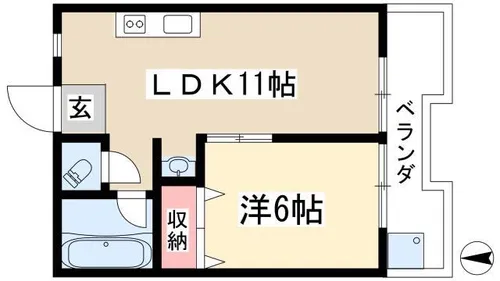 コーポ小池【3階】の間取り