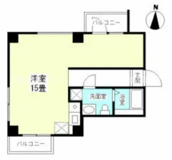 GARRET南堀江【2階】の間取り