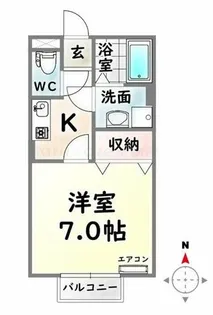 4CABINS【2階】の間取り