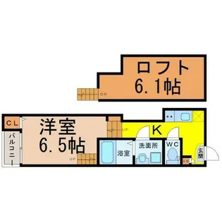 ソルテ【1階】の間取り