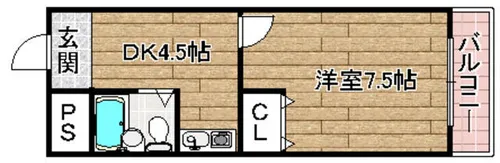 ファミール3号館【305号室】の間取り