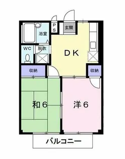 シティハイツパール【2階】の間取り