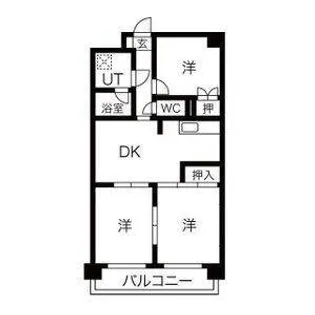 ルノートル 1【4階】の間取り