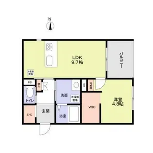ForestMaison堀川御池【2階】の間取り