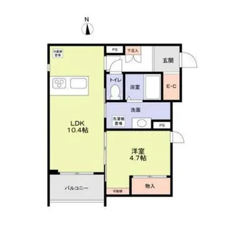 ForestMaison堀川御池【3階】の間取り