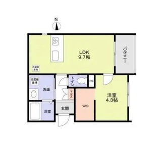 ForestMaison堀川御池【3階】の間取り