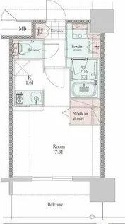 エンクレスト博多PREMIER【4階】の間取り