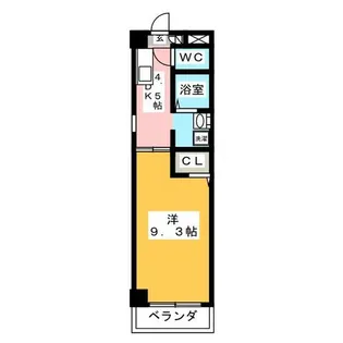 オアゾ名西【202号室】の間取り