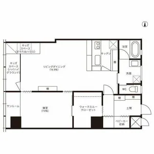 エスタシオン犬山【307号室】の間取り