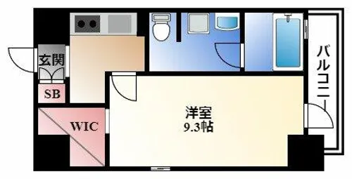 ル・ブルー鶴舞【2階】の間取り