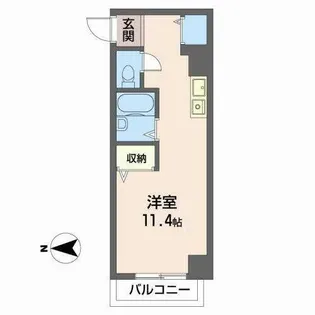リ・エチカ【0303号室】の間取り