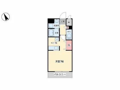ルナ・グランデ【9階】の間取り