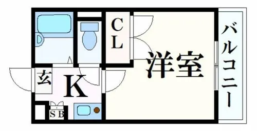 casa北条【1階】の間取り