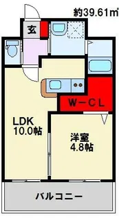 アルカーノ【4階】の間取り
