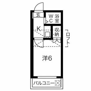 フォレスタ一宮【102号室】の間取り