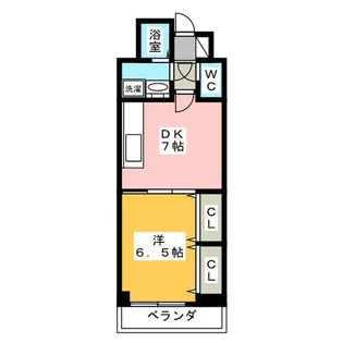 グランドール千種台【8階】の間取り