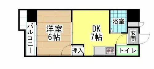 ヴィレッジ皆好園【4階】の間取り