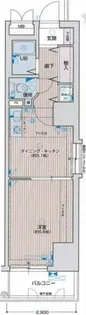 プレサンス千日前通【7階】の間取り