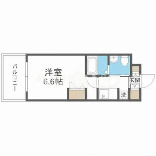 アーデンタワー本町イースト【306号室】の間取り