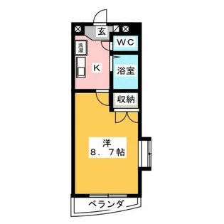 シティライフ本郷北【5階】の間取り